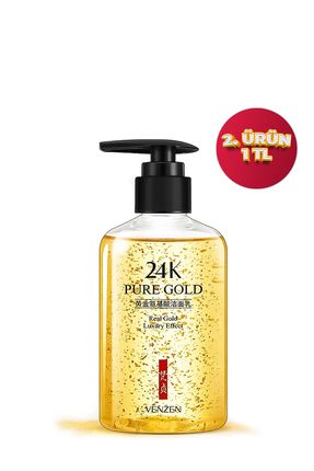 Su Bazlı 24k Altın Özlü Amino Asit Yüz&makyaj Temizleme Jeli (200ML)