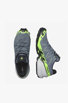 Salomon Speedcross 6 GTX - Flint Stone/Green Gecko/Black