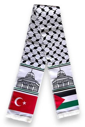Filistin Ve Türk Bayraklı Atkı