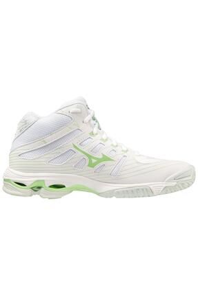 Mizuno Wave Voltage MID Kad n Voleybol Ayakkab s Beyaz Fiyat