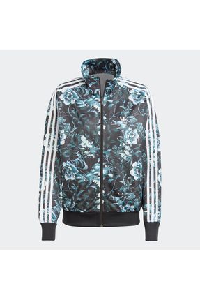 Adidas blue discount flower jacket