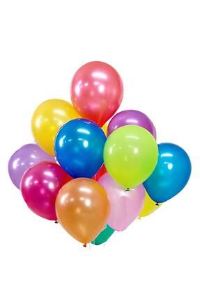search balloons 26 cm,10" renkli balon (20 adet karışık renkli)