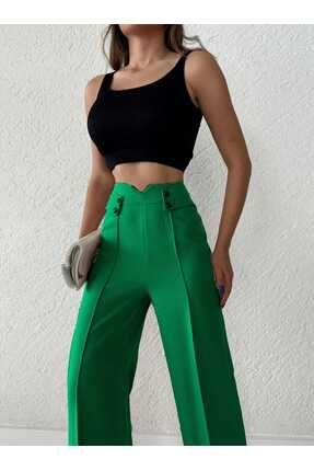 Emerald High Waist Fitted Palazzo Pants  Stil kıyafetler, Moda kıyafetler,  Moda kadın