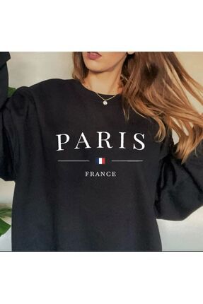 GLASWEN Paris France Bask l Sweatshirt Fransa Fiyat Yorumlar Trendyol
