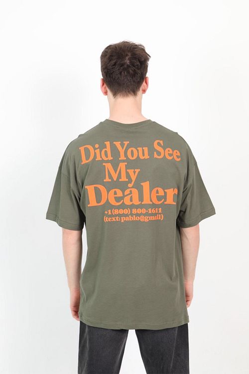 Saw Urbanity Erkek Koyu Yesil Saw My Dealer Baskili Oversize T Shirt Fiyati Yorumlari Trendyol Saw Urbanity Erkek Koyu Yesil Saw My Dealer Baskili Oversize T Shirt Fiyati Yorumlari Trendyol