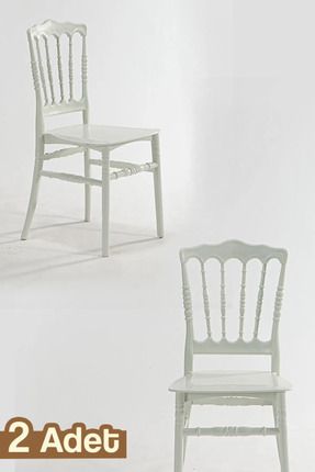 Miray Mutfak Sandalye 2 Adet -beyaz