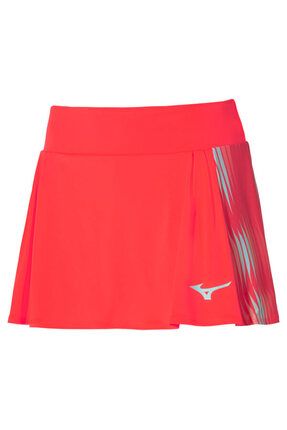 Mizuno Printed Flying Skirt Kad n Tenis Ete i Turuncu Fiyat