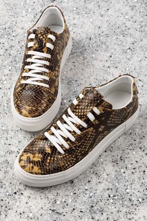 SANLORD SHOES Sanlord Yeni Sezon Deri Anatomik Taban Y lan