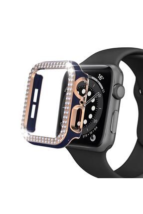 Techmaster Apple Watch 5 6 40mm Uyumlu Cift S ra Parlak Ta l Rubber Kasa Kapak Fiyat Yorumlar Trendyol