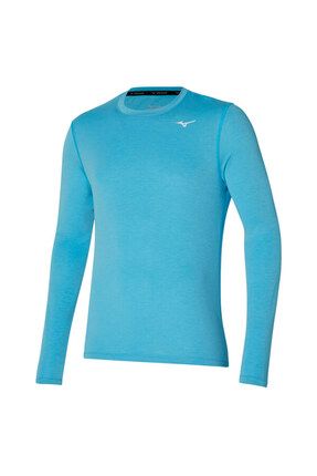 Mizuno Impulse Core Erkek Uzun Kollu Ti rt Mavi Fiyat Yorumlar