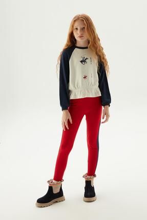 Kız Çocuk Renkli Sweatshirt 23PFWBHG404