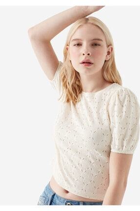 mavi balon kollu beyaz tisort 168795 30701 fiyati yorumlari trendyol