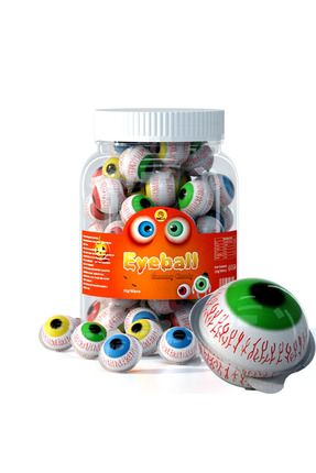 GÖZ Halloween Eyeball Gummy Candy Eye 10gr x60PCS /60Adet
