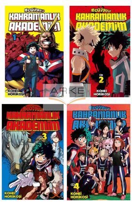 Kahramanlık Akdemim 1-2-3-4 Manga set (Arke Ayraç Hediyeli) ARKEKAHRAMANLIKAKADEMİM