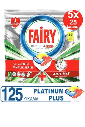 Fairy Platinum Plus 48'li Tablet Bulaşık Deterjaı Fiyatı - Trendyol
