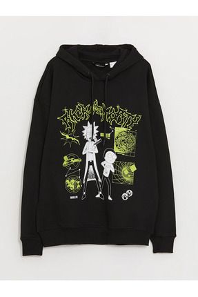 Rick And Morty Hoodie E lenceli Tasar mlar Rahat Giyim