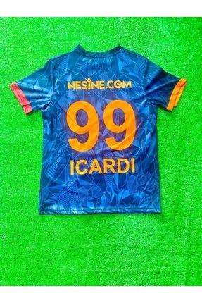 99 Numara Özel Tema Siyah Icardi Yetişkin Forma OK8