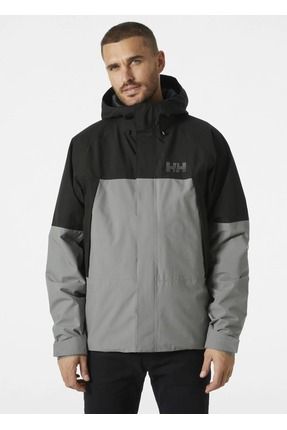 Helly Hansen HELLY HANSEN BANFF INSULATED MONT Gri Erkek Mont