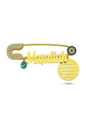 starlight diamond 14 ayar masallah yazili gumus bebek ignesi fiyati yorumlari trendyol
