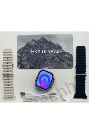 Watch ultra 2 Hk9-Ultra-2 49M Akıllı Saat 2 Kordon Android ve İo Uyumlu Erkek