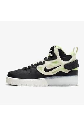 Nike Air Force 1 Mid React Erkek Siyah Spor Ayakkab Fiyat Yorumlar Trendyol