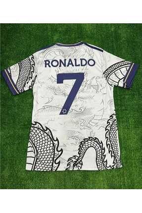 Real Madrid 2023/24 Yeni Sezon Dragon Ejderha Desenli Cristiano Ronaldo Forması