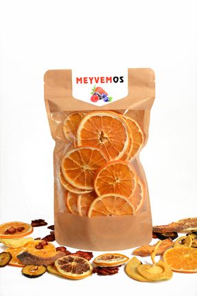 Kurutulmuş Portakal Meyve Cipsi 100gram (KİLİTLİ PAKET)