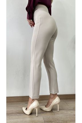 C DDE Kad n Dar Paca Tokal Likral Esnek Kuma Pantolon BEJ XL Fiyat Yorumlar Trendyol