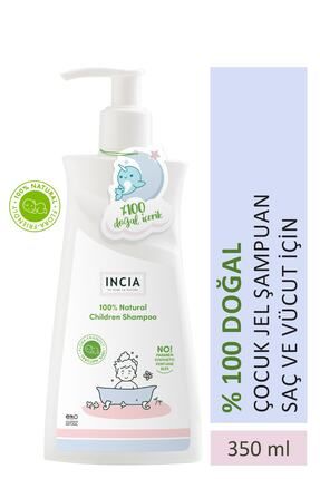 %100 Doğal Organik Sertifikalı Bebek Ve Çocuk Jel Şampuanı Saç Vücut Lavanta Konak Önleyici 350 ml