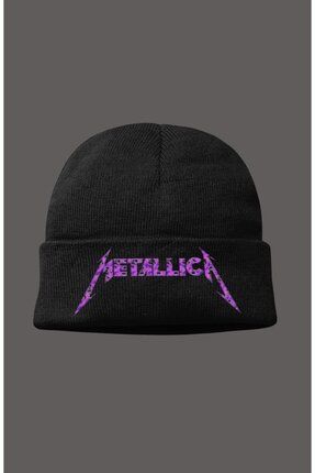 Unisex Metallica Baskılı Bere, Rock Metal Baskılı Erkek Kadın Çocuk Bebek Outdoor Şapka