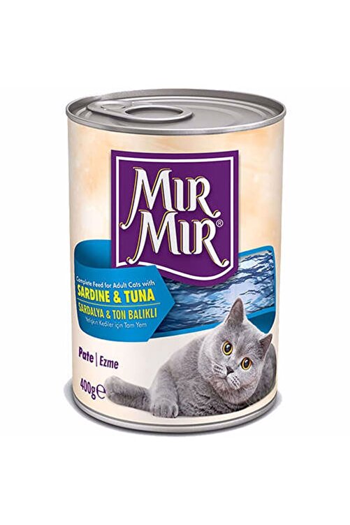 Mir Mir Mirmir Kedi Konserve 400 Gr Sardalya Ton Balikli Fiyati Yorumlari Trendyol