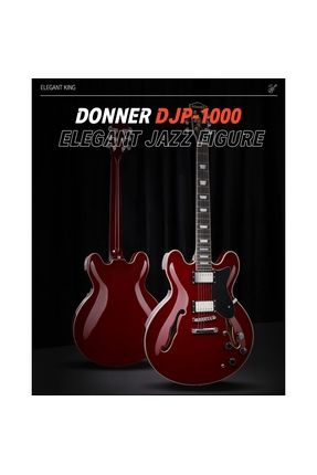 Gitar top semi hollow
