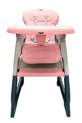 Çok Fonksiyonlu Premium Pembe Mama Sandalyesi Bc20p