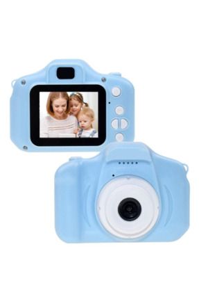 Mini Eğitici Çocuk Dijital Fotoğraf Makinesi 5 Adet Oyun+video+fotoğraf Çekimi 4GB SD KART HEDİYELİ