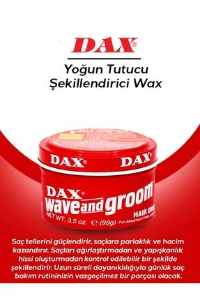Wave And Groom Saç Şekillendirici Wax 99gr