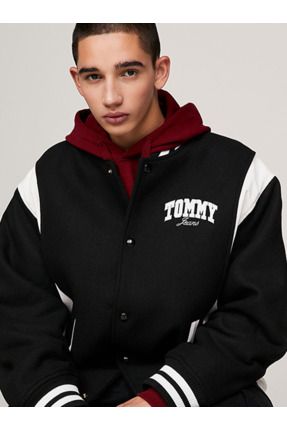 Tommy hilfiger sales letterman jacket
