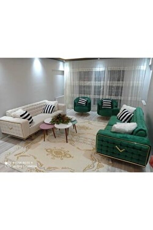 Duygu Koltuk Salon Takimi Cester Koltuk Kanepe 2 Uclu 2 Adet Tekli Fiyati Yorumlari Trendyol