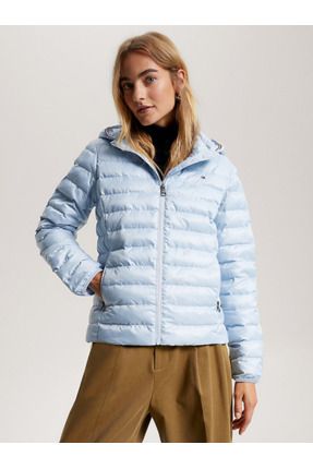 Tommy hilfiger stripe quilted bomber top