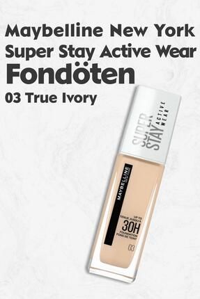 York True - Ivory 03 Yorumları Fondöten Trendyol Stay Super Wear Active Fiyatı, Maybelline New
