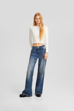 Jeans palazzo online bershka