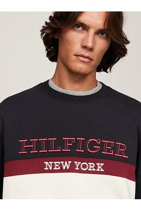 Tommy Hilfiger MONOTYPE COLOR BLOCK SWEATSHIRT Fiyat Yorumlar Trendyol