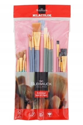 Acrylic Paint Brush Set with 12 Premium Artist Brushes – Adis&Guys