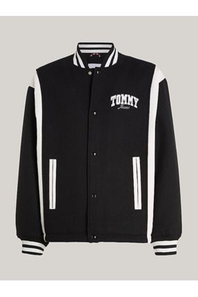 Tommy hilfiger men's retro varsity letterman's bomber hotsell jacket