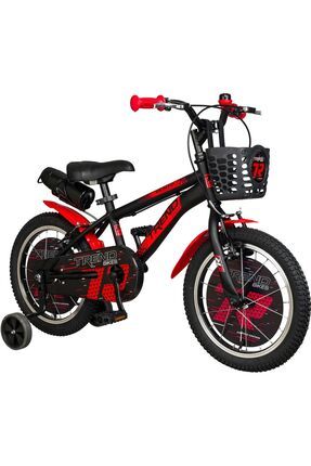 Vento 16 Jant 4-6 Yaş Erkek Çocuk Bisikleti Siyah-kırmızı