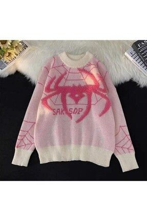 GOSS P TEAM Y2K Streetwear Hoodie Outdoor Spider Web Oversize Unisex Krem Kazak Fiyat Yorumlar Trendyol