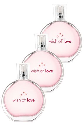 Wish Of Love Kadın Parfüm Edt 50 Ml. Üçlü Set