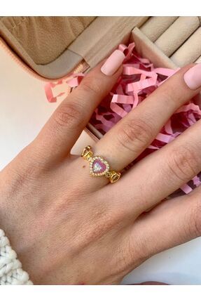 Pandora yellow deals heart ring