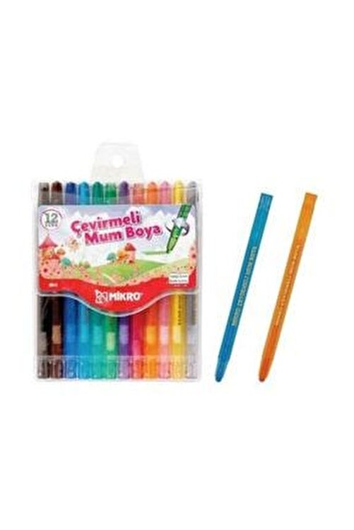 Südor 12 Renk Crayon Mum Boya Silgi+ Kalemtraş Set Yb10