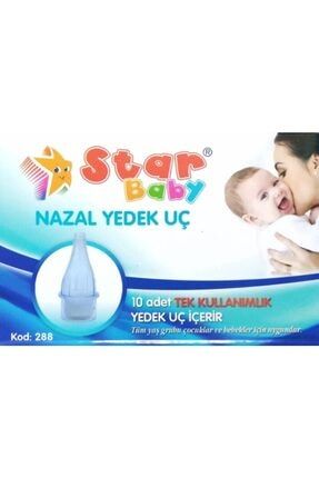 star baby nazal burun aspiratoru yedek uc 10 lu fiyati yorumlari trendyol