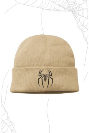 Unisex Yazılı Örümcek Baskılı Bere, Spiderman Baskılı Erkek Kadın Çocuk Bebek Outdoor Şapka